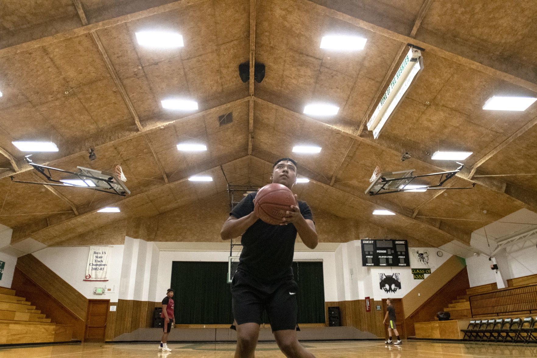 Camarillo refines his skills on, off court